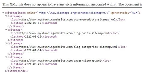 sitelinks wix|Understanding Your Site's Sitemap File .